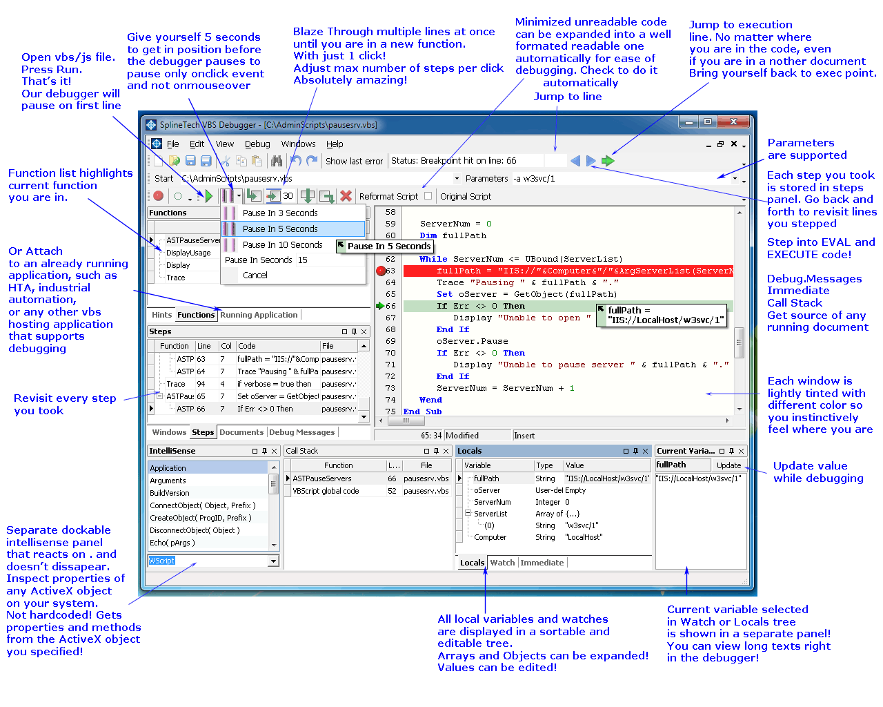 windows script debugger tutorial